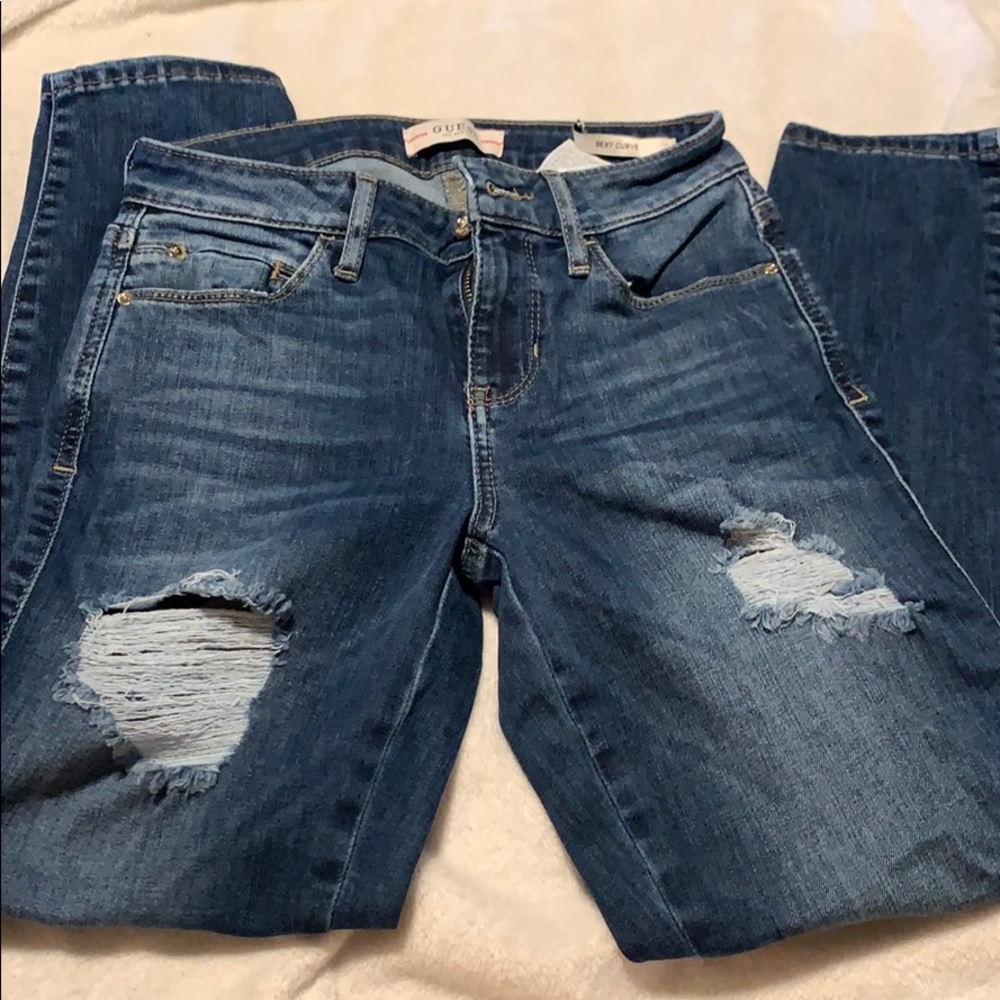 Guess skinny ankle jeans